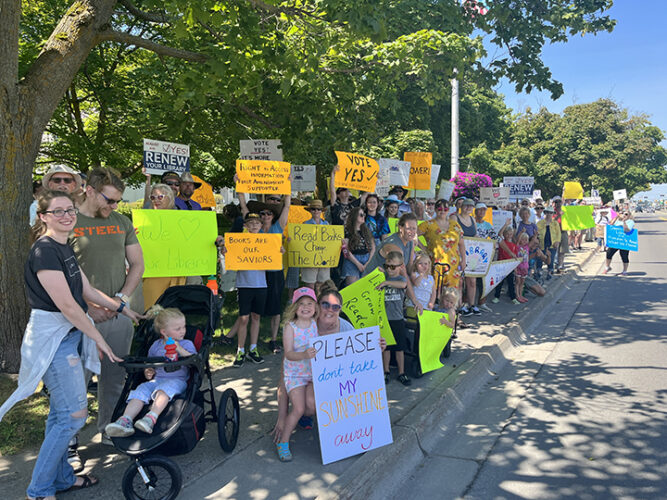 Downtown march urges people to vote for Alpena County Library tax ...